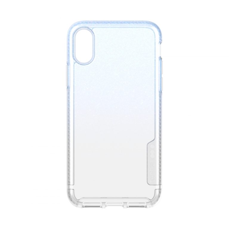 Carcasa Tech21 Pure Shimmer Apple iPhone Xs/X azul