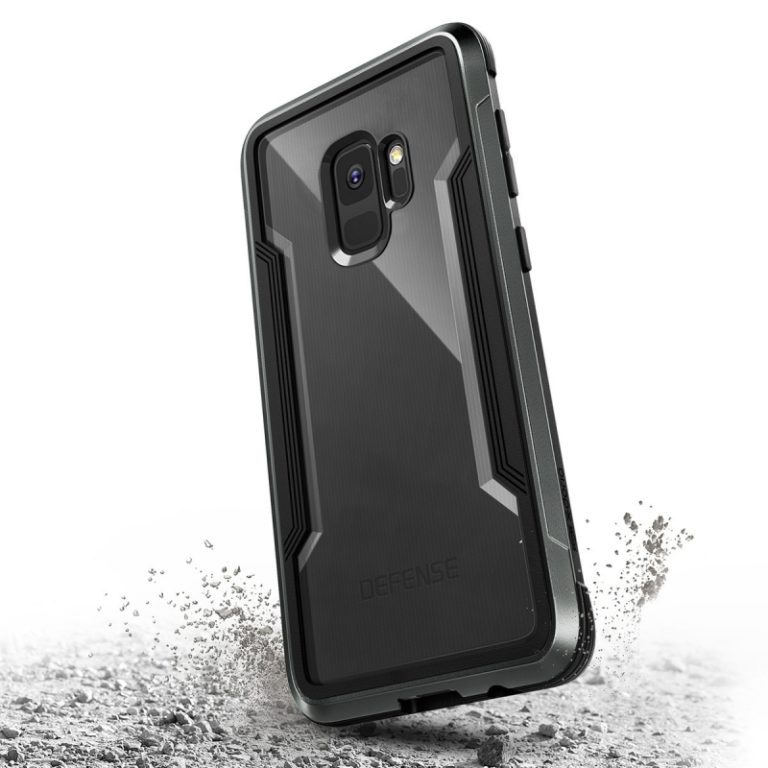 Carcasa Xdoria Defense Shield Samsung Galaxy S9 Plus negra (NUEVA)