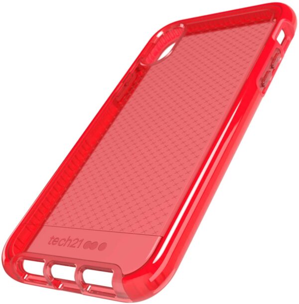 Funda Tech21 Evo Check Phone para Apple iPhone XR Roja (NUEVA) - Imagen 5