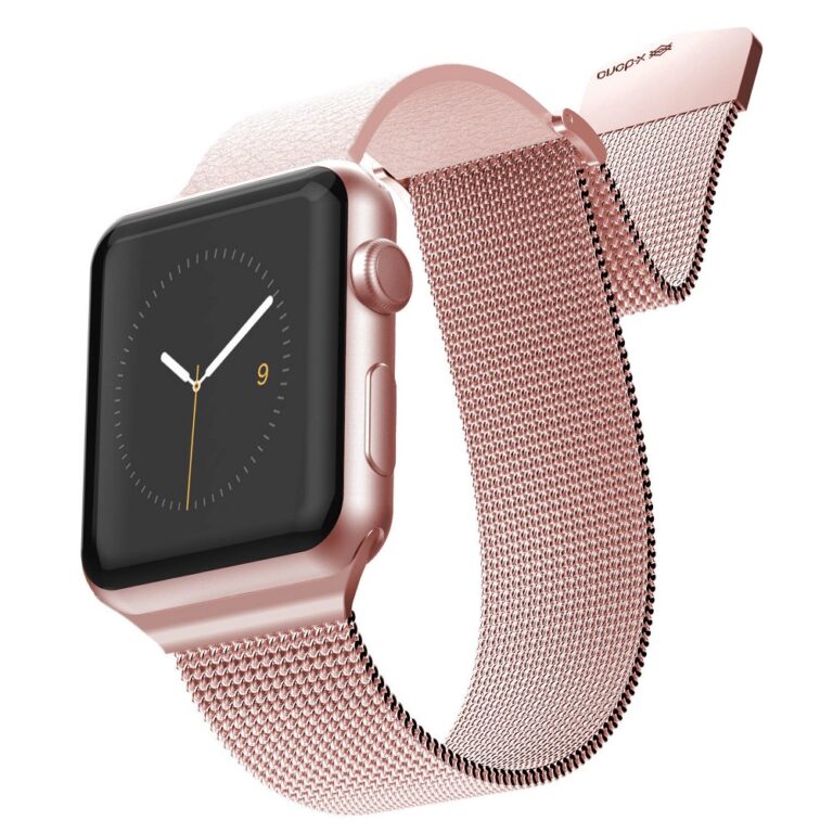 Correa de malla híbrida X-Doria xRaptic Hybrid Apple Watch 38/40mm Rosa (NUEVA)