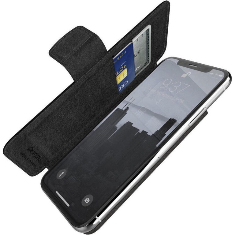 Funda Libro X-Doria Defense Folio Air para Apple Xs/X color negro.