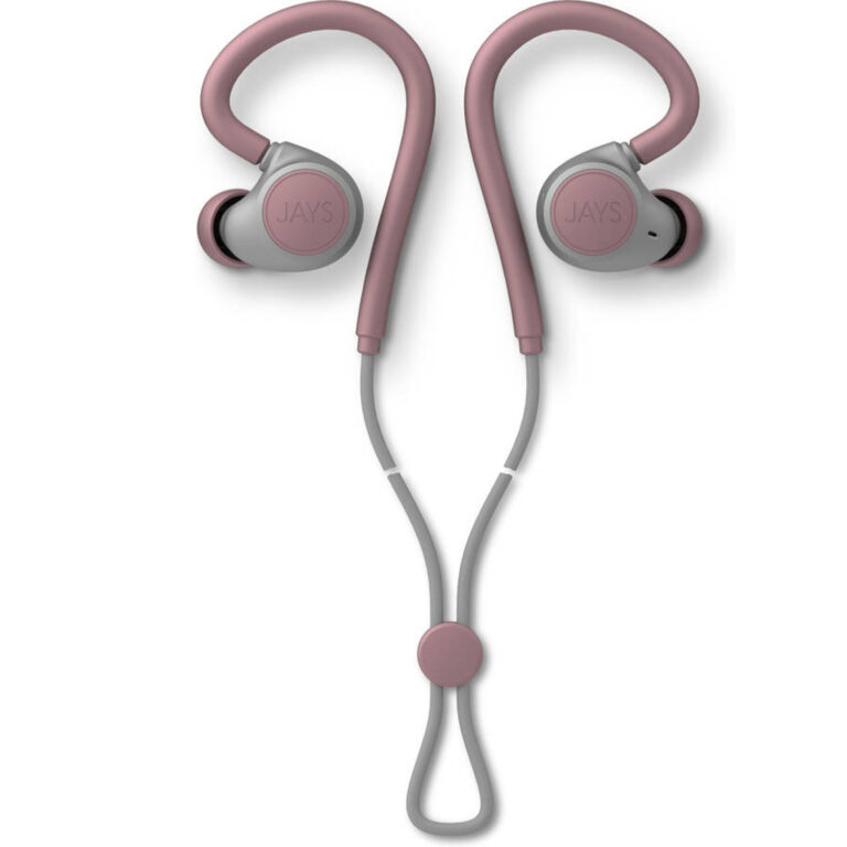 Auriculares inalámbricos deportivos Jays m-Six Premium color rosa