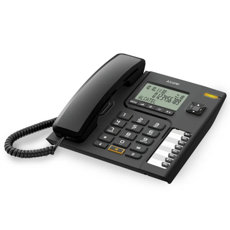 Teléfono Sobremesa Alcatel T76 Negro
