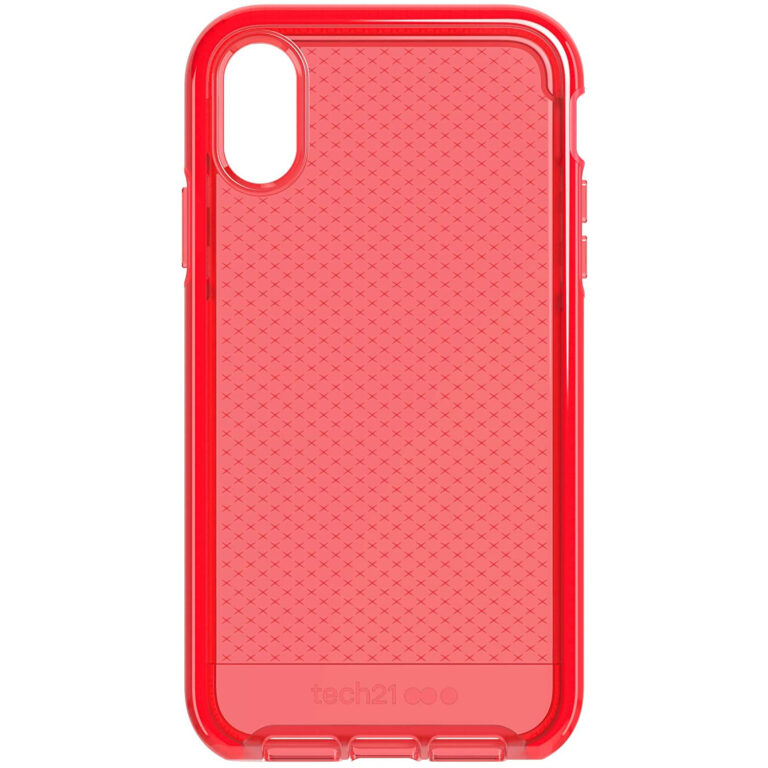 Carcasa Tech21 Evo Check Phone para Apple iPhone XR Roja