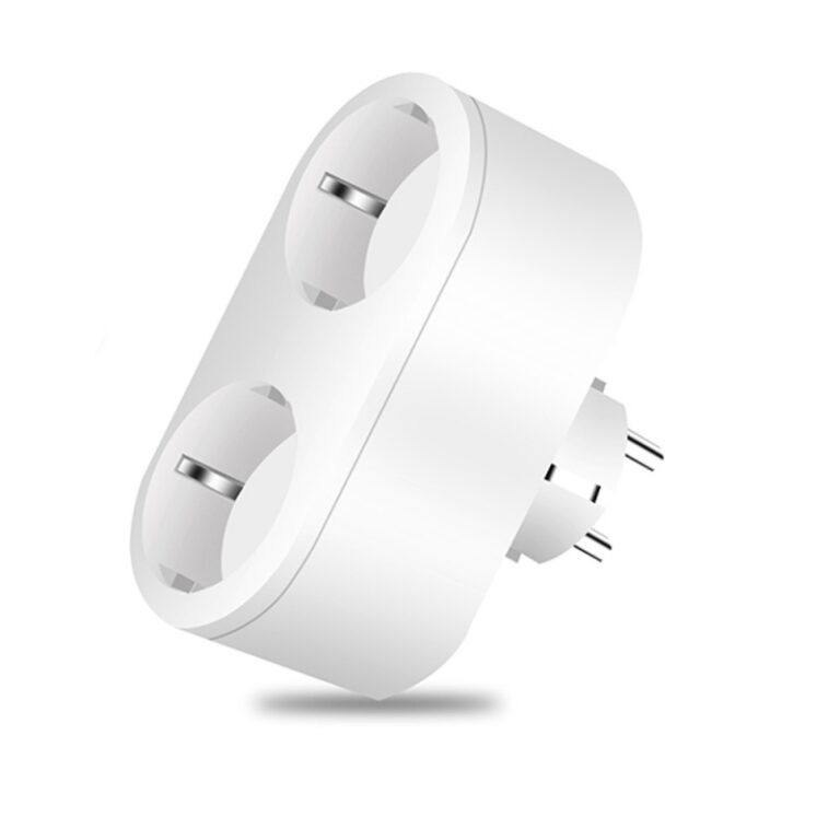 Enchufe doble inteligente Muvit WiFi con monitor de energía