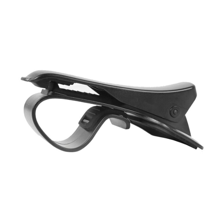 Soporte coche Muvit universal pinza consola frontal hasta 6.5'' negro (NUEVO)