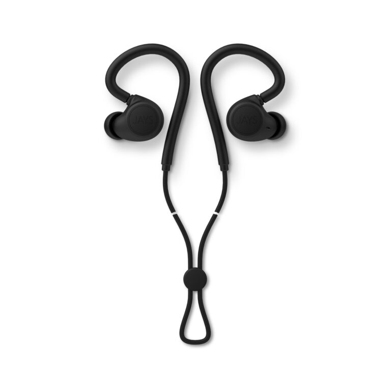 Auriculares inalámbricos deportivos Jays m-Six Premium color negro