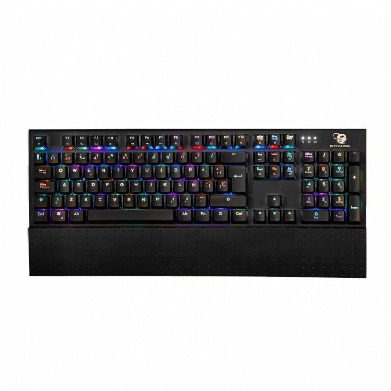 Teclado Gaming Mecánico RGB Coolbox DeepSolid Switch Kaihl Azul