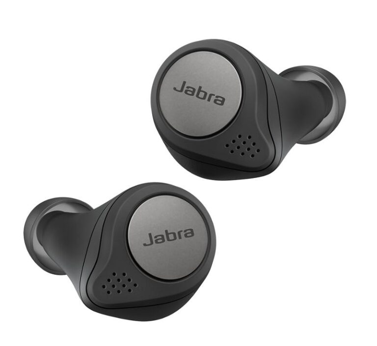 Auriculares Jabra Elite Active 75t Wireless en Titanio y negro