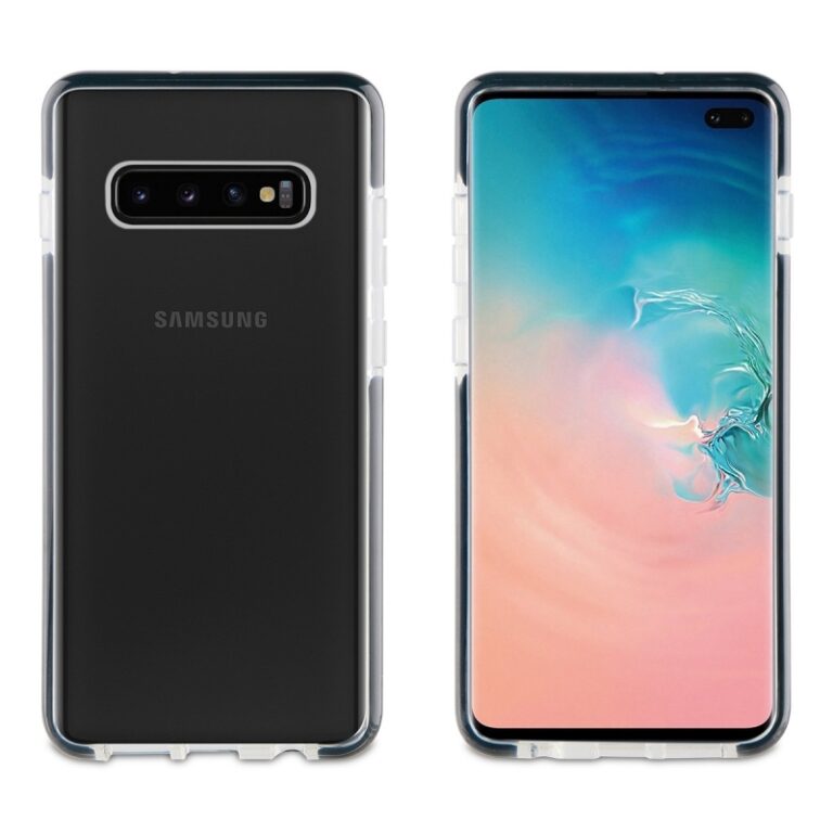 Funda Muvit Tiger Soft Samsung Galaxy S10+ *Embalaje dañado, producto nuevo*.