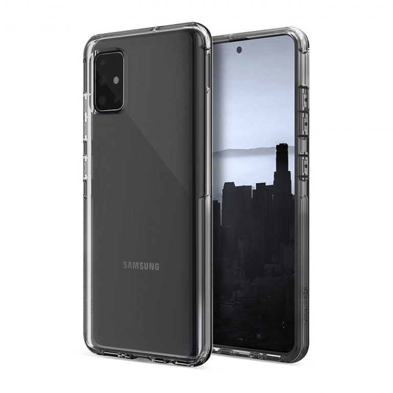 Carcasa Xdoria Defense Clear para Samsung Galaxy A51 transparente.