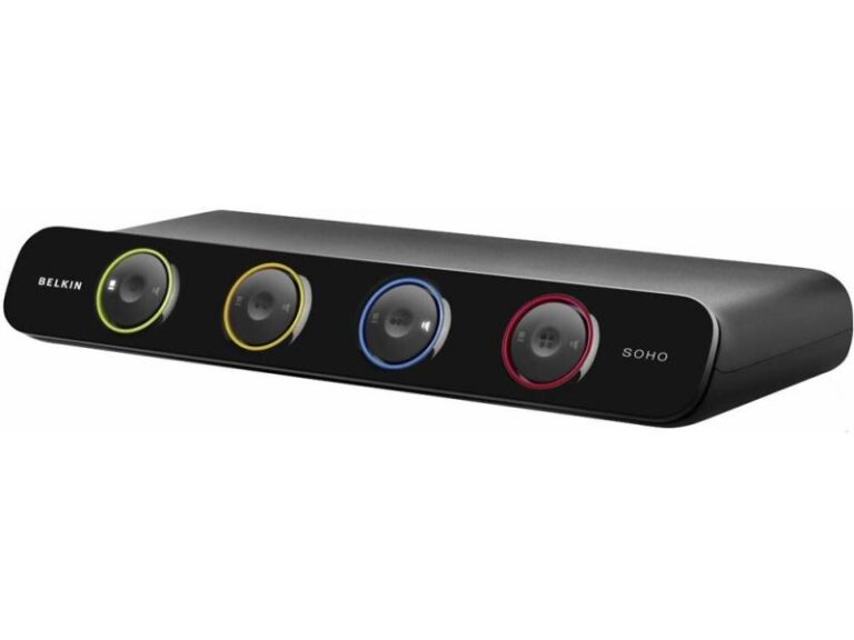 Switch Belkin SoHo 4-Port KVM USB DVI