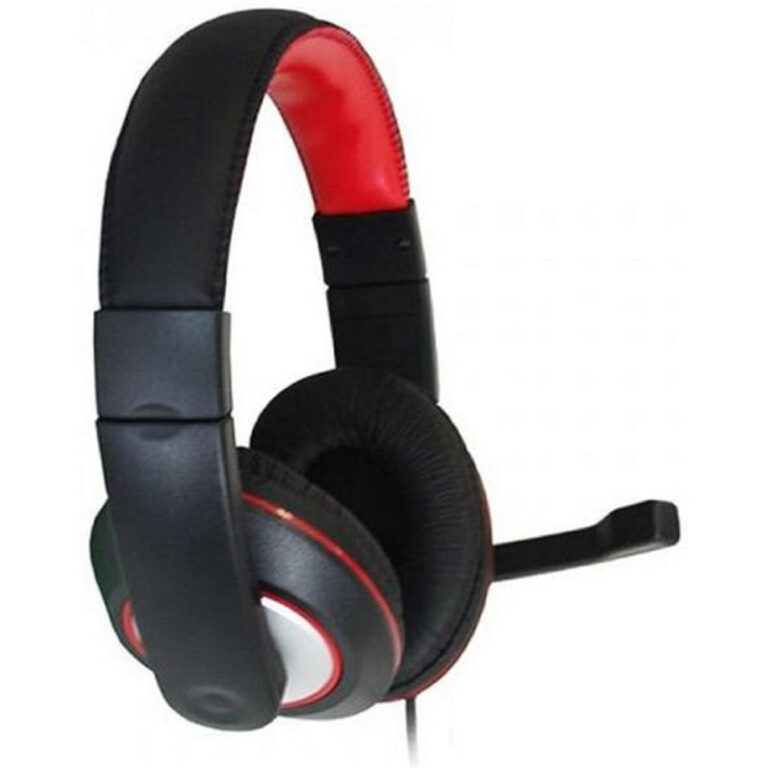 Auricular con micrófono Approx APPHS04PRO Diadema Negro-Rojo-Plata