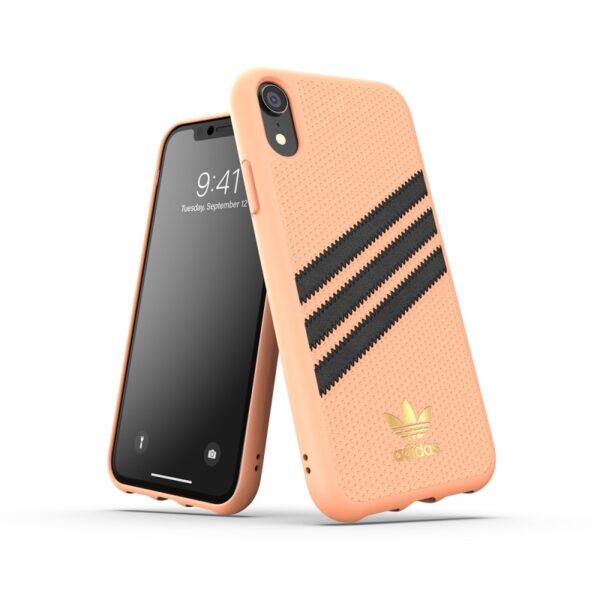 Funda Adidas 3 rayas Samba Apple iPhone XR rosa