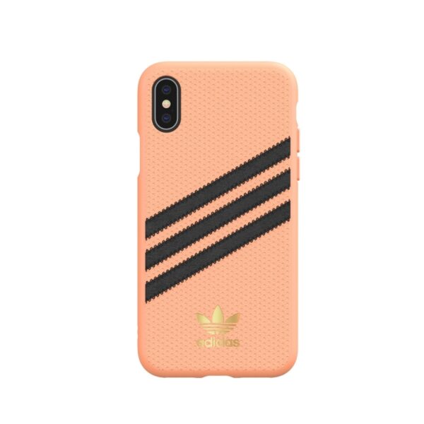 Funda Adidas 3 rayas Samba Apple iPhone X/Xs rosa - Imagen 2