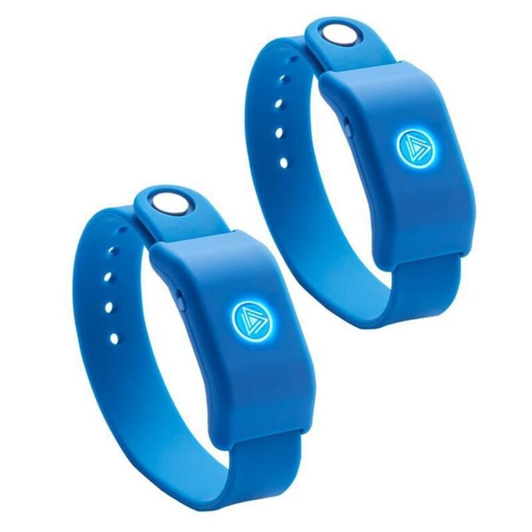 SoundMoovz Muzic by dancing! Set 2 Pulseras musicales interactivas azules(NUEVA)