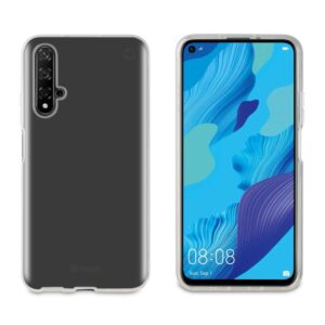 Funda Muvit for Change para Huawei Nova 5T recycletek transparente.