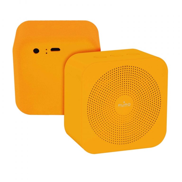 Altavoz Bluetooth Puro V4.0 handy naranja (NUEVO).