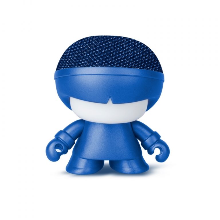 Altavoz Bluetooth Xoopar Xboy Mini 3w Color Azul Metalizado Con Luz Led