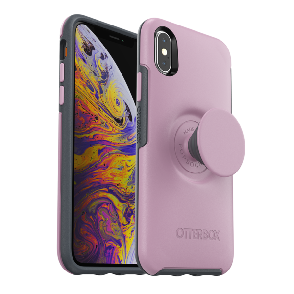 Carcasa OtterBox + Pop Symmetry para Apple iPhone X / XS color Rosa - Imagen 2