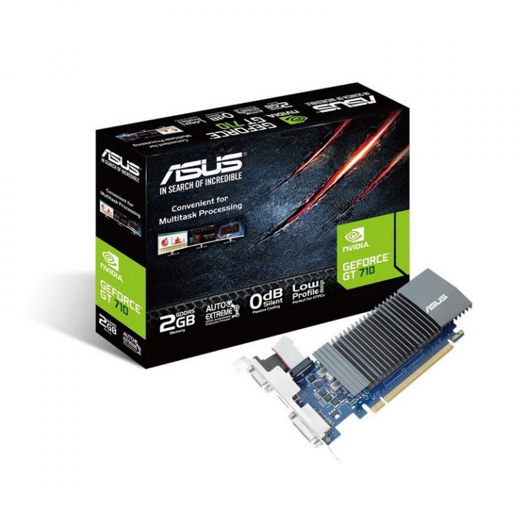 Tarjeta Gráfica Asus GeForce GT 710 2GB GDDR5