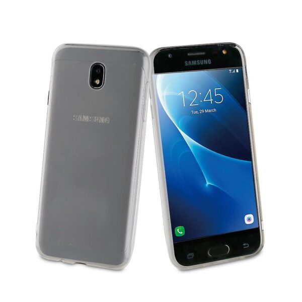 Carcasa Muvit Cristal Soft para Samsung Galaxy J5 2017 transparente. - Imagen 2