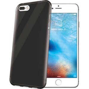 Funda Celly TPU Negra para Apple iPhone 7 Plus/8 Plus