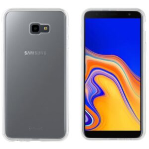 Funda Muvit Cristal Soft para Samsung Galaxy J4+ transparente.