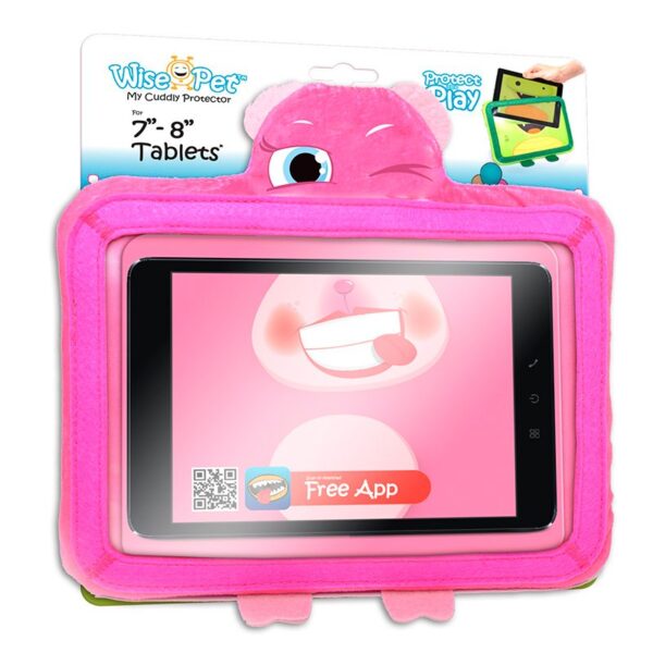 Funda soporte universal tablet 7''/8'' pulgadas licencia Wise-Pet Rosy Rosa(NUEVA) - Imagen 3