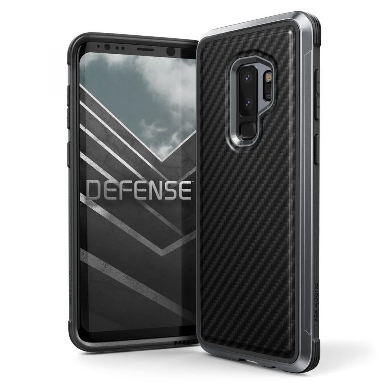 Carcasa XDoria Defense Lux para Samsung Galaxy S9 plus gris