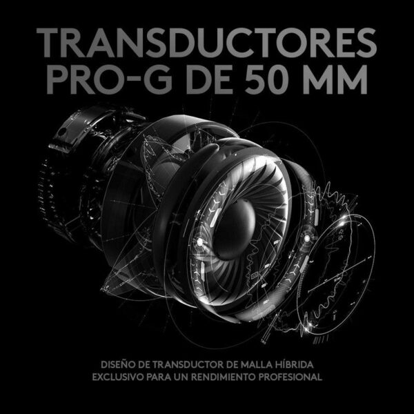 Logitech G PRO X Auriculares Gaming 7.1 Usado **No incluye el DONGLE USB, la tarjeta de sonido USB** - Imagen 6