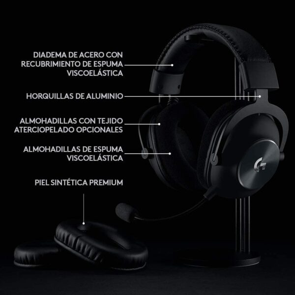 Logitech G PRO X Auriculares Inalámbricos Lightspeed Gaming - Imagen 5