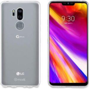 Funda Muvit Cristal Soft LG G7 ThinQ / LG G7+ transparente