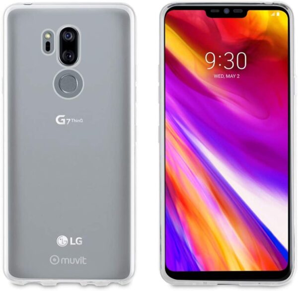 Funda Muvit Cristal Soft LG G7 ThinQ / LG G7+ transparente