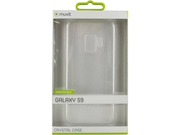 Carcasa Muvit Cristal Samsung Galaxy S9 transparente. - Imagen 3