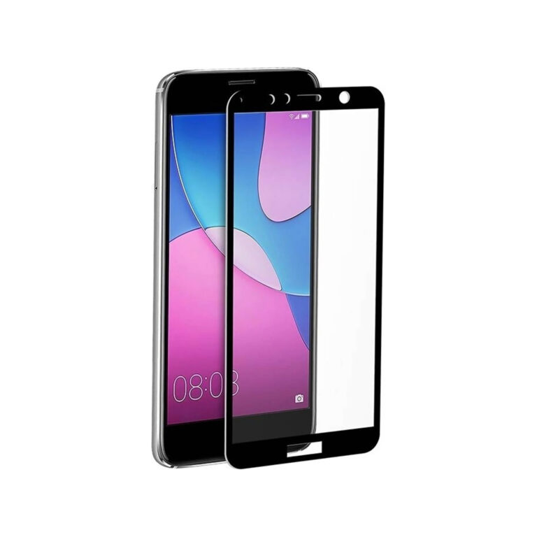 Carcasa Muvit Cristal templado para Huawei Y6 2018 transparente.