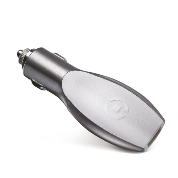 Celly Cargador coche USB 1A SCC11UWH gris.