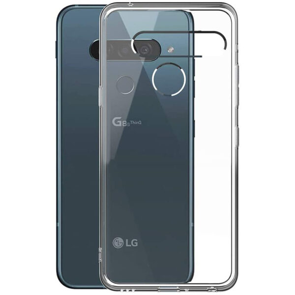 Pack Muvit Cristal Soft LG G8S ThinQ transparente + Protector vidrio templado
