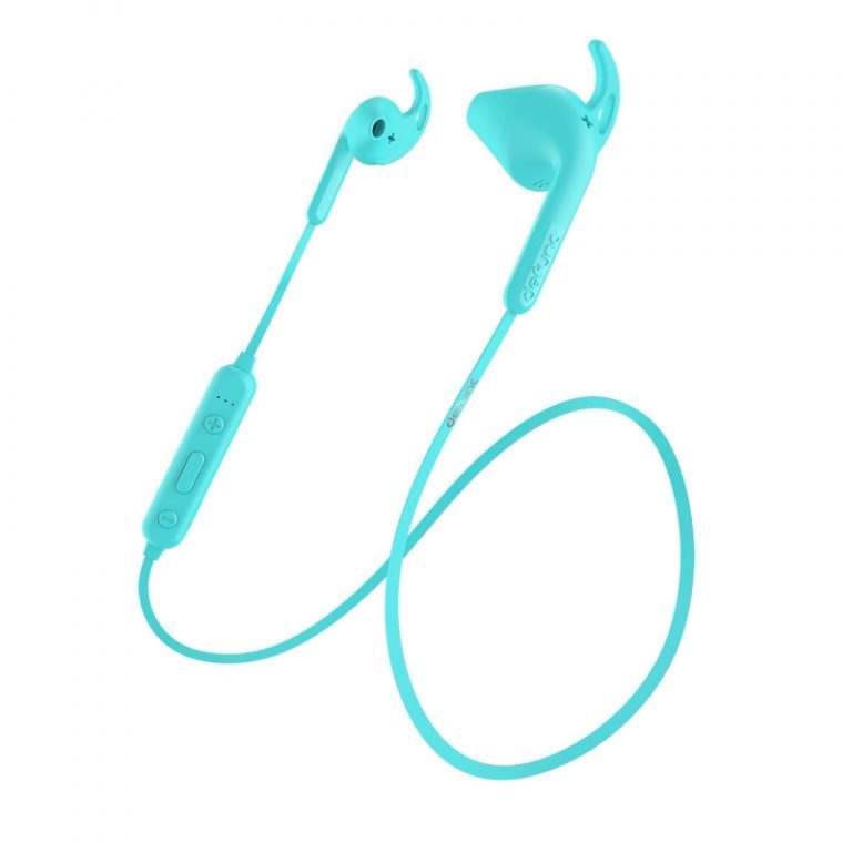 Auriculares DeFunc Basic Sport Bluetooth color cyan.