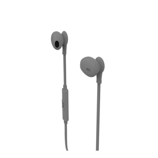 Auriculares Muvit estéreo M1C 3.5mm gris