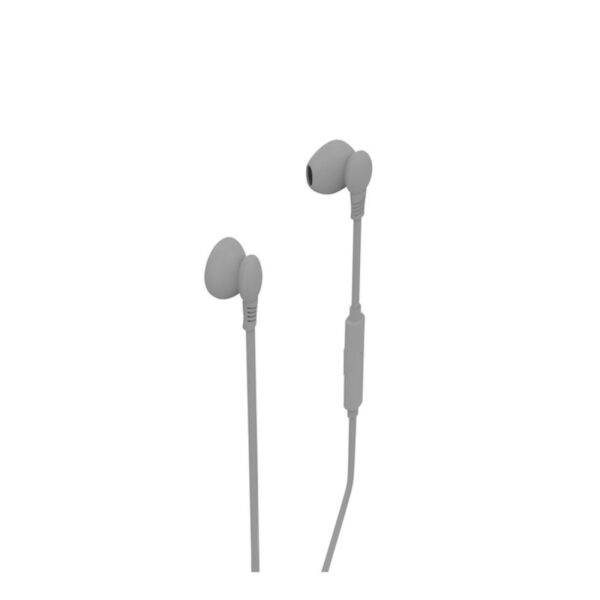 Auriculares Muvit estéreo M1C 3.5mm gris - Imagen 2