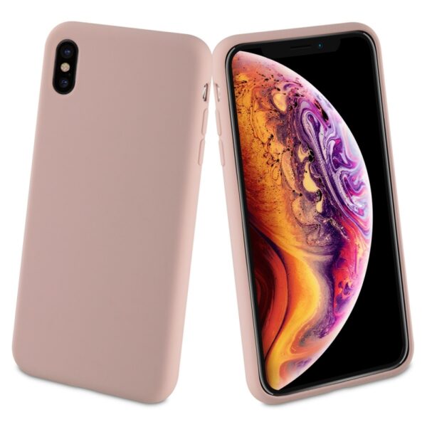 Carcasa Muvit para Apple iPhone XS Max Liquid Edition pink sand - Imagen 2