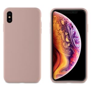 Carcasa Muvit para Apple iPhone XS Max Liquid Edition pink sand