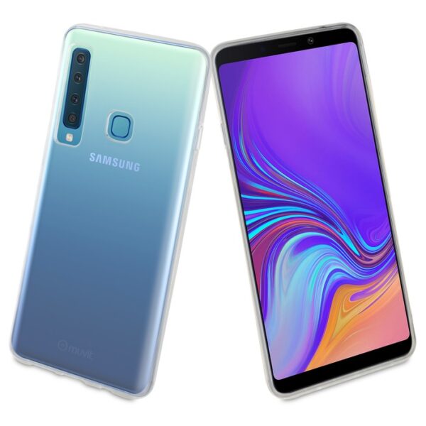 Funda Muvit Cristal Soft Samsung Galaxy A9 2018 transparente. - Imagen 2