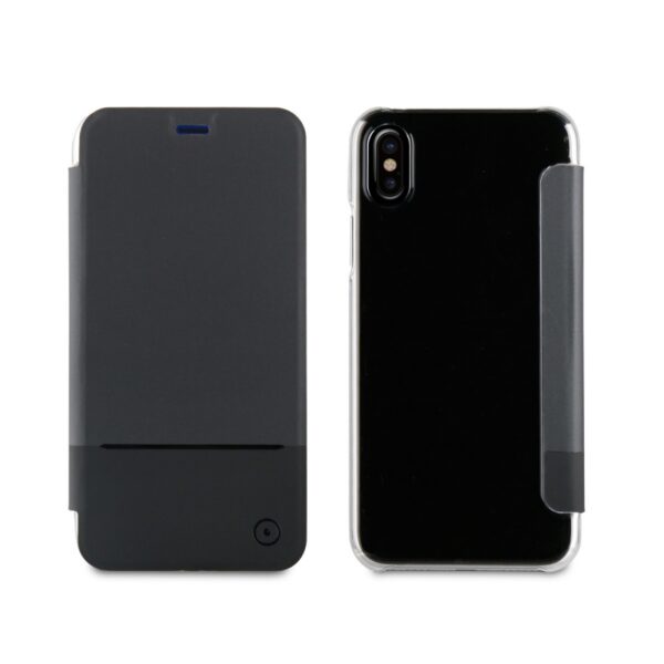 Funda Folio Muvit para Apple iPhone Xs/X negra