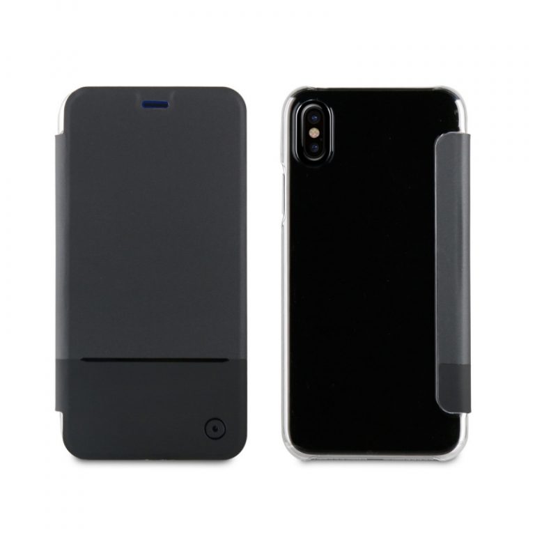 Funda Folio Muvit para Apple iPhone Xs/X negra