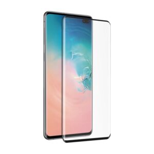 Protector de pantalla Muvit para Samsung Galaxy S10 Plus vidrio templado curvo