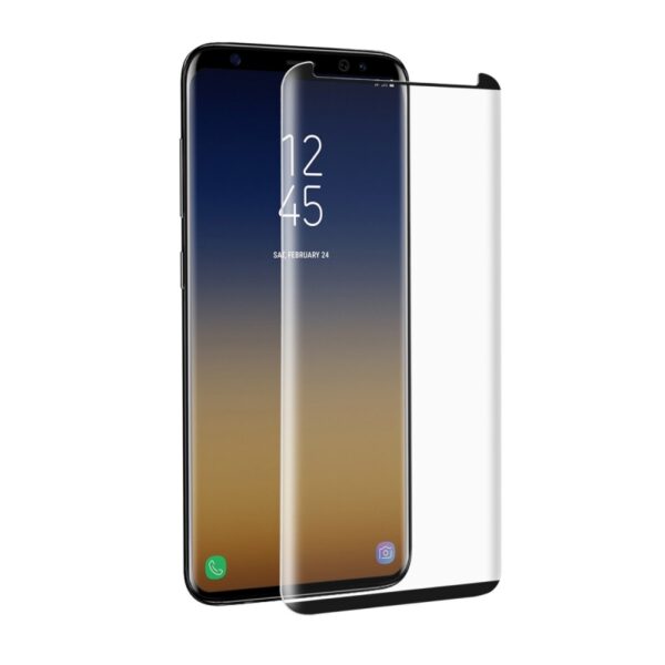Protector pantalla Muvit para Samsung Galaxy S9 Plus vidrio templado curvo