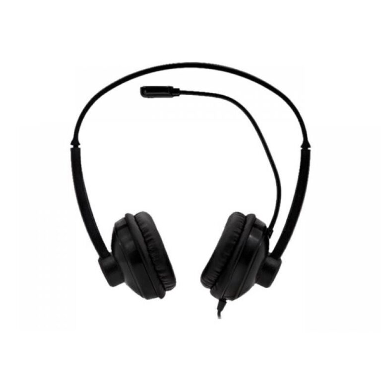 Auricular Nilox diadema usb con micro negro