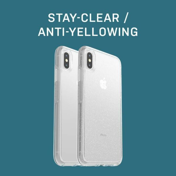 Carcasa Otterbox Symmetry para Apple iPhone XS Max Transparente, efecto brillo - Imagen 2